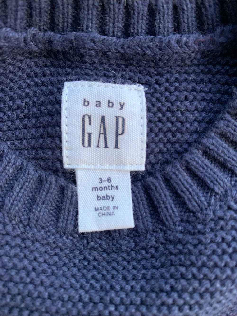 Gap Baby Brannan Knit Stripe Sweater Romper Onesie 3-6M